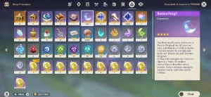 🟢38 Chars/Constelação + 24 Arma/Refino +Skins/Armas Evento✨ - Genshin Impact
