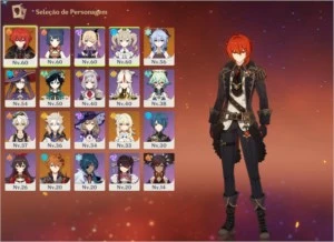 GENSHIN IMPACT - Diluc, Ganyu, Mona, Venti, Albedo,Tartaglia