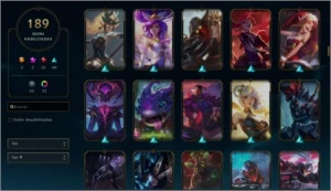 Conta League of Legends Ouro II LOL