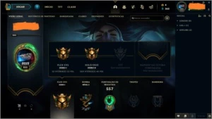 Conta League of Legends Ouro II LOL