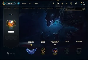 Smurf D1 sem email confirmado - LOL - League of Legends