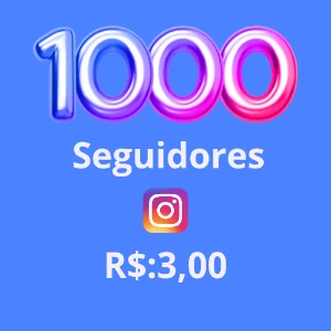 Seguidores instagram - Redes Sociais