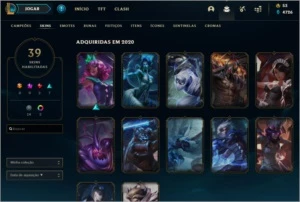 CONTA LEAGUE OF LEGENDS LOL