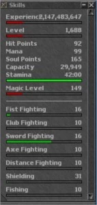 Heroserv Druid 260k HP 420k MP + Special Item - Tibia
