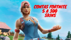 Conta Fortnite De 5 a 300 Skins Aleatórias