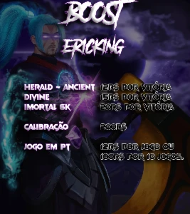 Boost / Recalibração - Ericking - DOTA 2