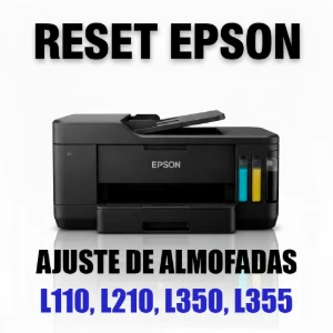 Reset Epson ajuste de almofadas