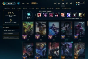Conta mestre com 85 Champs e 27 Skins (226 PDLS) - League of Legends LOL