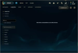 CONTA OURO 1 COM TODOS OS CHAMPS E +160 SKINS - League of Legends LOL