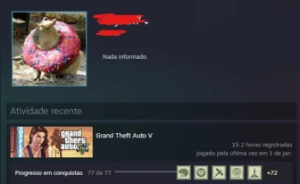 Conta Gta V Pc - Steam Upada