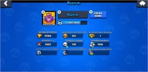 CONTA DE BRAWL STARS 14K DE TROFEÚS