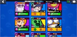 CONTA DE BRAWL STARS 14K DE TROFEÚS