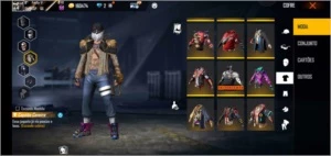 conta FF com MUITOS ITENS SUPER RAROS - Free Fire