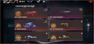 conta FF com MUITOS ITENS SUPER RAROS - Free Fire