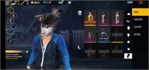 conta FF com MUITOS ITENS SUPER RAROS - Free Fire
