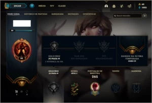 Conta prata 3 com 37 skins e 71 champs - League of Legends LOL