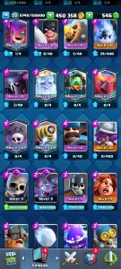 Conta Clash royale 7 carta nível elite