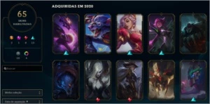 Prata 3 + 69 Champs / 65 Skins + Troca de Email - League of Legends LOL