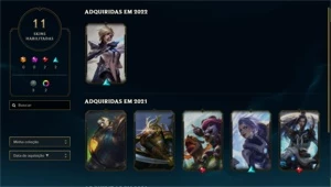 Conta platina 3 - League of Legends LOL