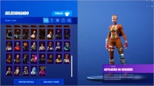 CONTA FORTNITE 83 SKINS + CONTA SALVE O MUNDO NIVEL 112
