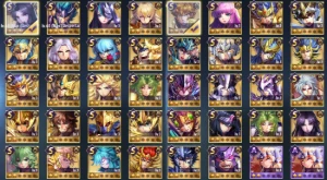 Conta Saint Seiya Awakening +700 Gemas/ Nv.52/ Servidor A143 SSA