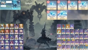 ar 47 itto eula child kokomi keqing Orgulho celestial diona - Genshin Impact