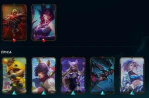 Conta League Of Legends 152 skins habilitadas LOL