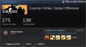 Conta Steam com 12 Jogos