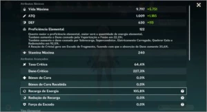 AR 57 Conta late game, ganyu/raiden/zhong/hutao entre outros - Genshin Impact