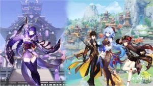 AR 57 Conta late game, ganyu/raiden/zhong/hutao entre outros - Genshin Impact