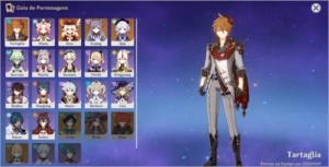 MELHOR CONTA 5* - CHILDE TARTAGLIA + KEQING + KLEE +QIQI - Genshin Impact