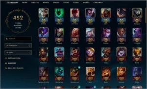 Conta League of Legends 161 skins, season 7 Plat 2 LOL