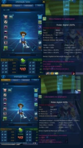 Conta LADMO Servidor Omegamon(Com ZEED e OX) - Digimon Masters Online
