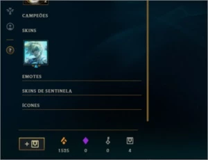Conta league of legends. LOL