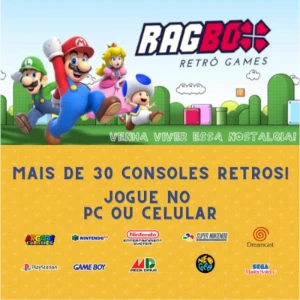 🎮 Retrô Games Ragbox - 9 mil Jogos (Nova Versão 2024) - Outros