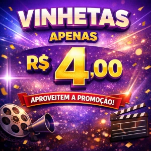 Vinhetas em off para DJS, Radios e Músicas