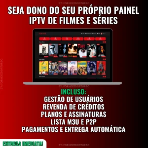 Seja Dono Do Seu Próprio Painel Iptv De Filmes E Séries - Outros