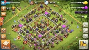 Centro de vila 11 - Clash of Clans