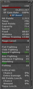 Knight Level 150 Full Equips - Tibia