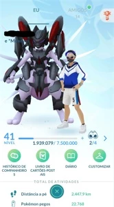 CONTA POKEMON GO LV 41 - Pokémon
