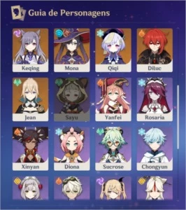 AR 56 - 16 5* ESTRELAS + 64 DESEJOS - GENSHIN IMPACT