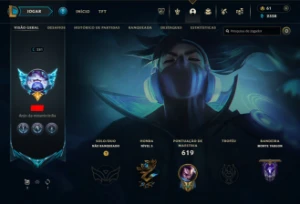 Conta de League of Legends | Todos os Campeões, 280 Skins LOL