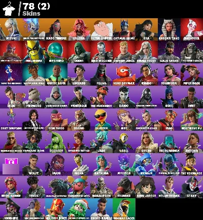 Conta Fortnite | 78 Skins | Bart Simpson | Entrega automátic