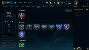 CONTA TOP DEMAIS - League of Legends LOL