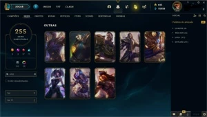 CONTA TOP DEMAIS - League of Legends LOL