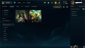 CONTA TOP DEMAIS - League of Legends LOL