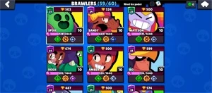 Brawl Stars CONTA FULL - 31k troféus, brawlers 10+