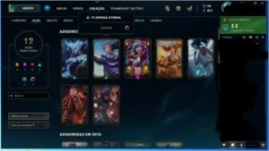 vendo conta lol prata 1 mmr otimo com skins - League of Legends
