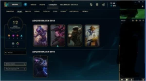 vendo conta lol prata 1 mmr otimo com skins - League of Legends