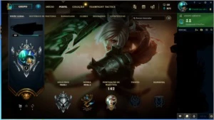 vendo conta lol prata 1 mmr otimo com skins - League of Legends